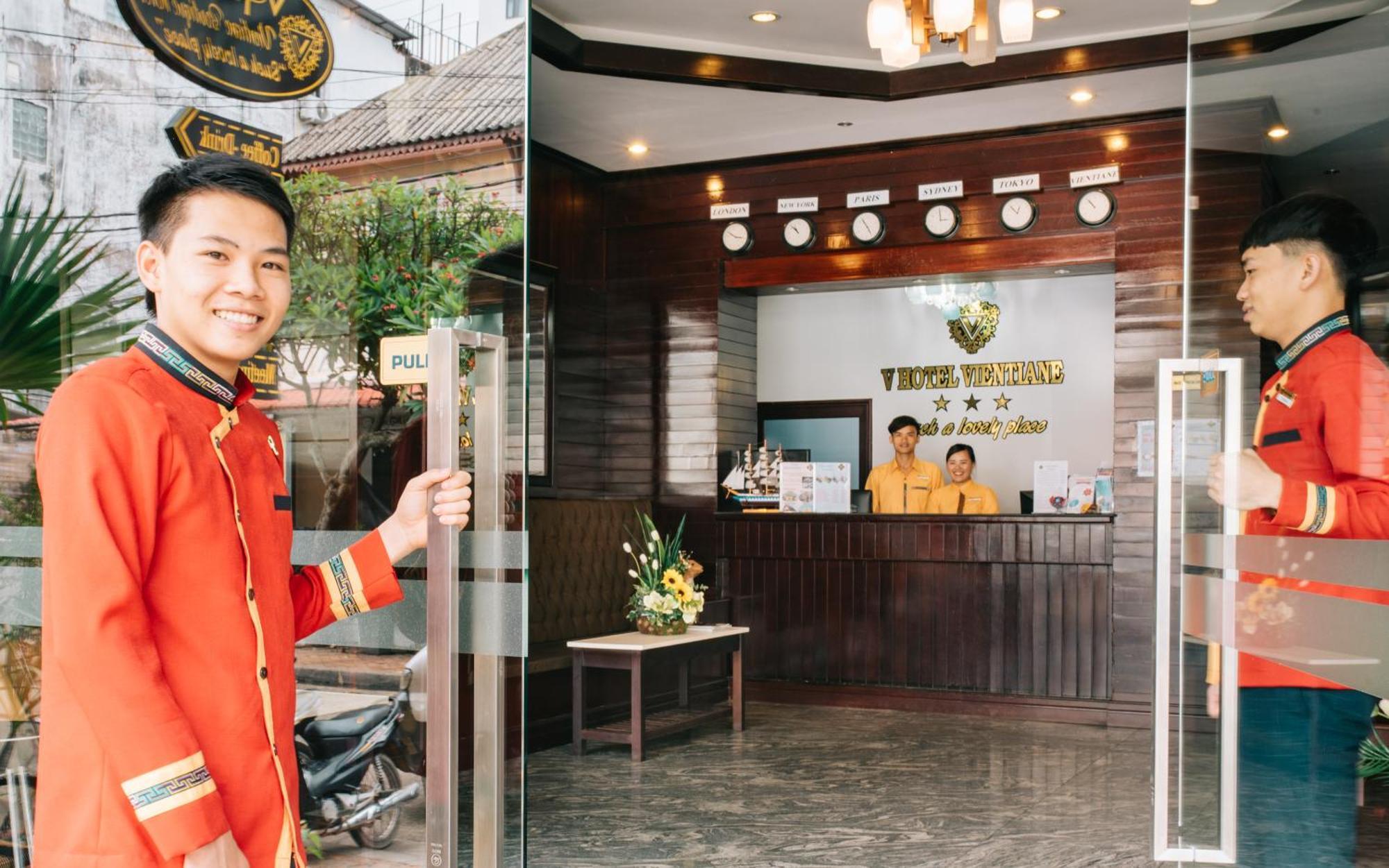 V Hotel Vientiane Dış mekan fotoğraf